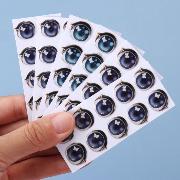 Наклейки глазки для поделок