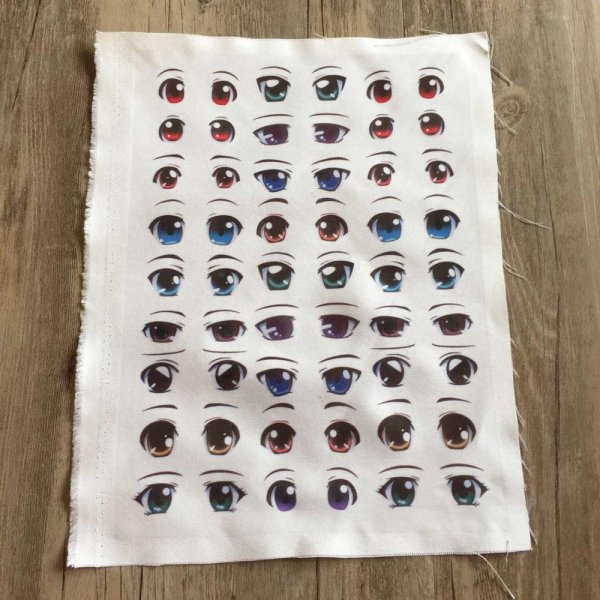 Глаза наклейки для кукол