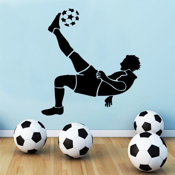 Наклейка футболист