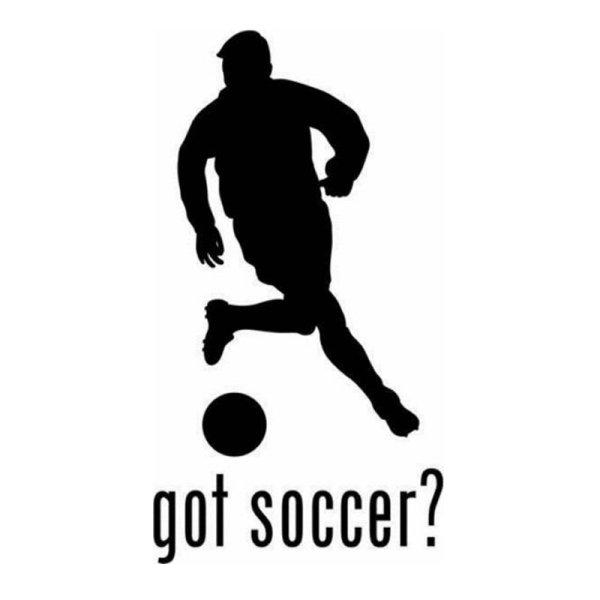 Силуэт футболиста