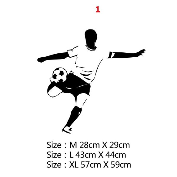 Силуэт футболиста