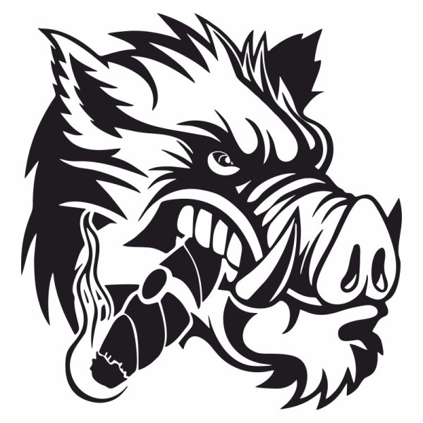 Трафарет на топор