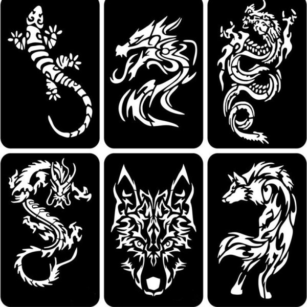 Трафарет на топор