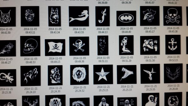 Наклейки для травления металла