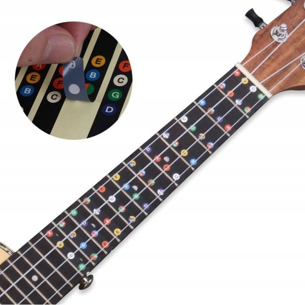 Стикеры на укулеле