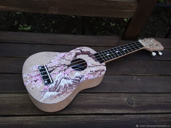 Стикеры на укулеле