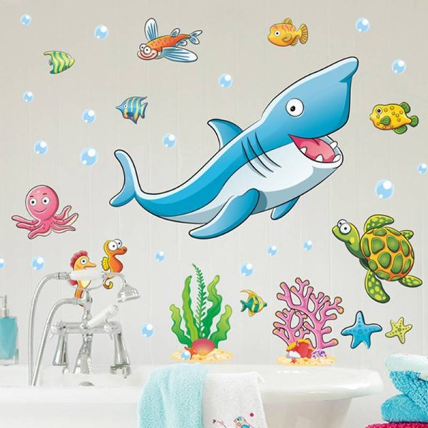 Детские наклейки в ванную