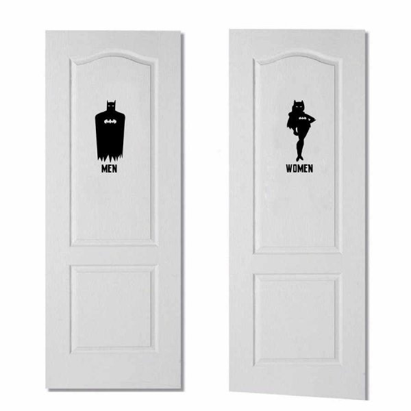 Наклейка на дверь