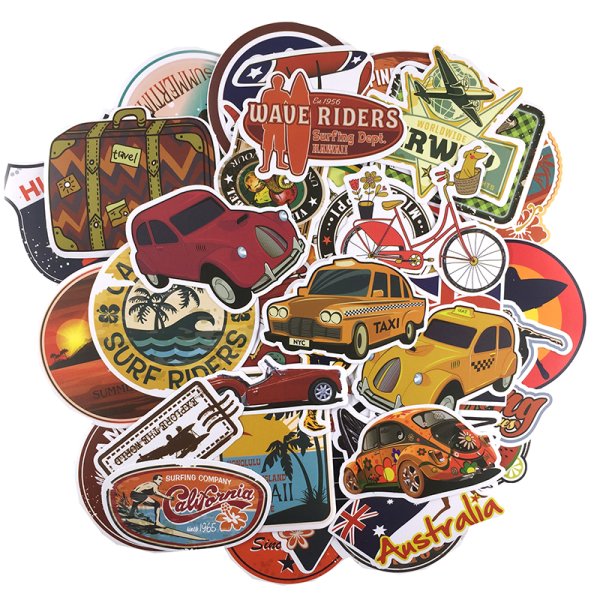 Стикер "путешествие"