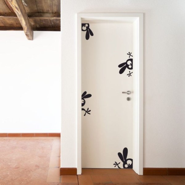 Стикеры на входную дверь
