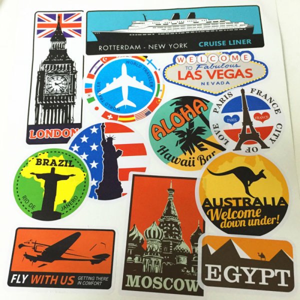 Ретро Стикеры