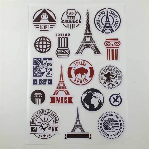 Наклейки на чемодан