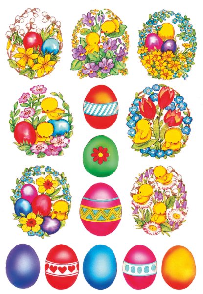 Наклейки на Пасху