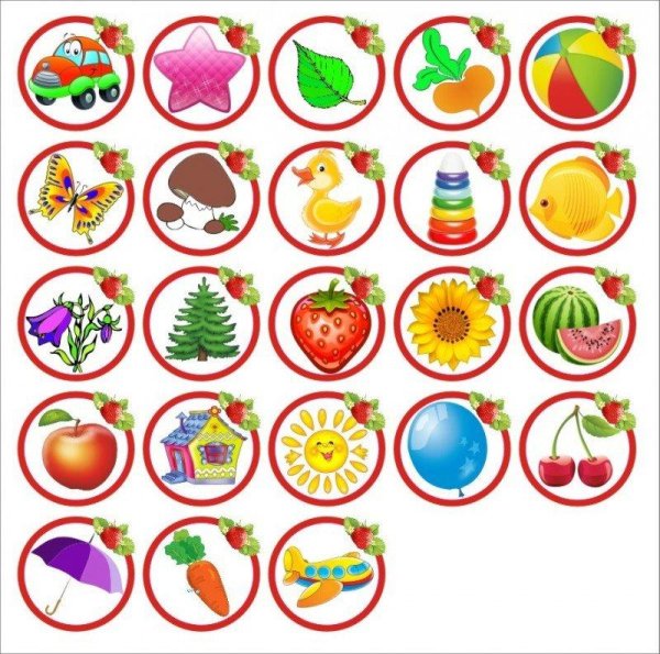 Наклейки на шкафчики для детского сада