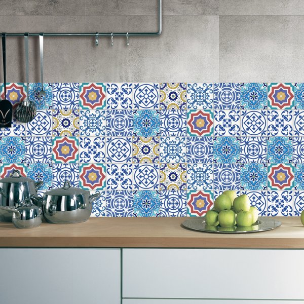 Марокканская плитка на кухне