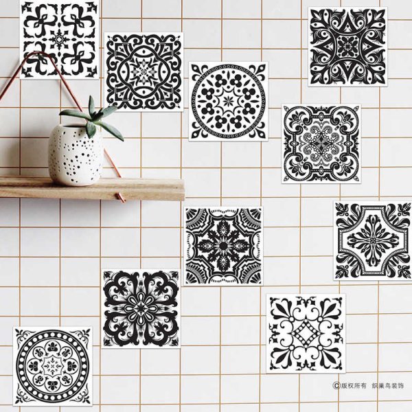 Керамические наклейки на кафель