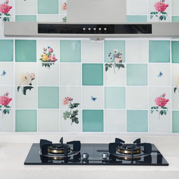 Наклейки на кафельную плитку для кухни