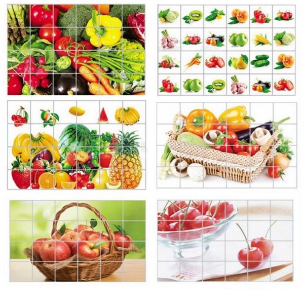 Декоративные наклейки на кафель