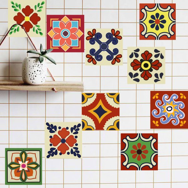 Цветная плитка для кухни