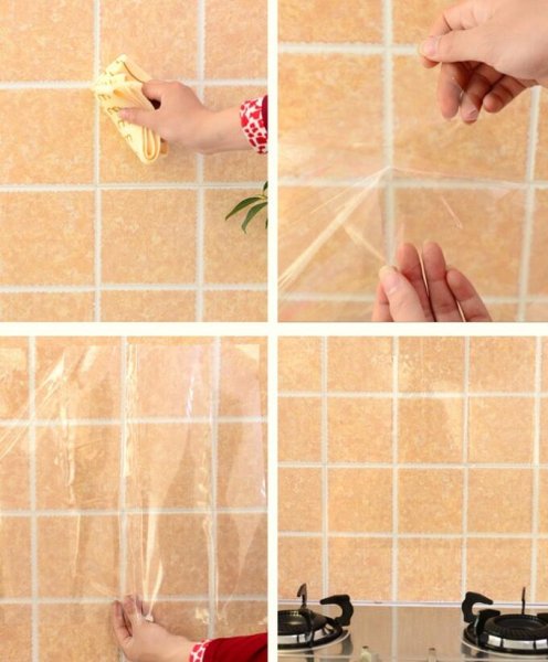 Наклейки на кафельную плитку для кухни