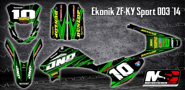 Наклейки регулмото спорт 003