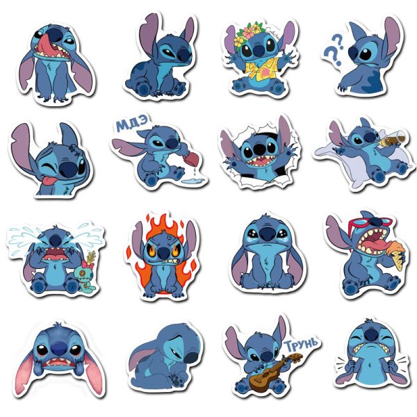 Набор стикеров Стич