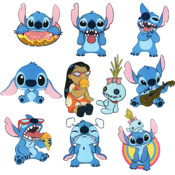 Лило и Стич Стикеры