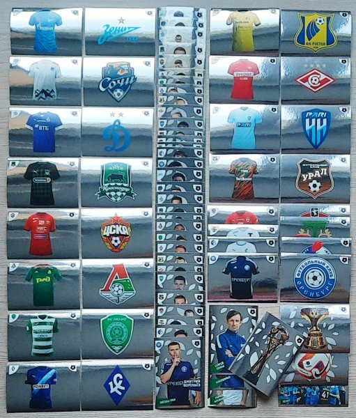 Наклейки Панини евро 2022