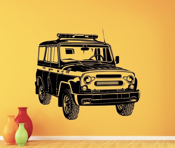 Наклейка "Хантер" УАЗ