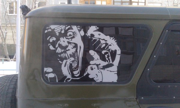 Наклейки на машину УАЗ 469