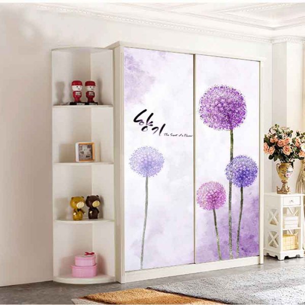 Наклейки на зеркало шкафа-купе