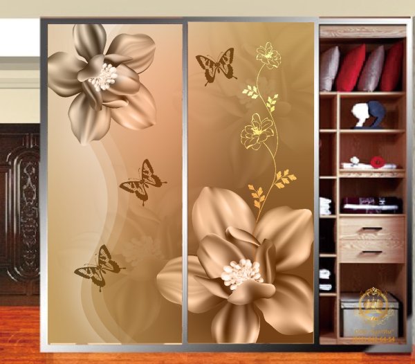 Декор шкафа купе