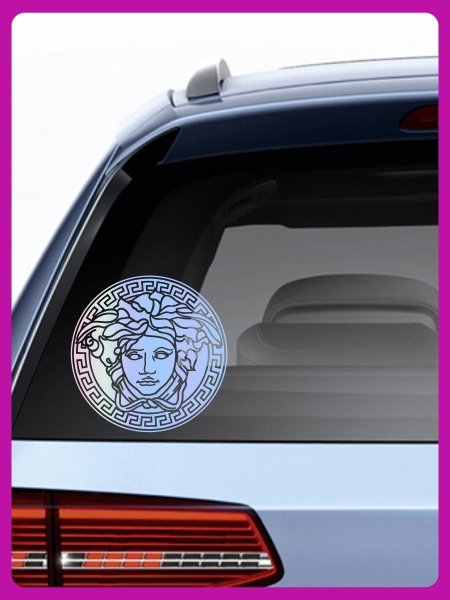 Версаче на капоте 2114