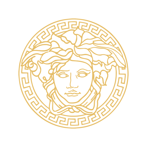 Наклейка Версаче Золотая