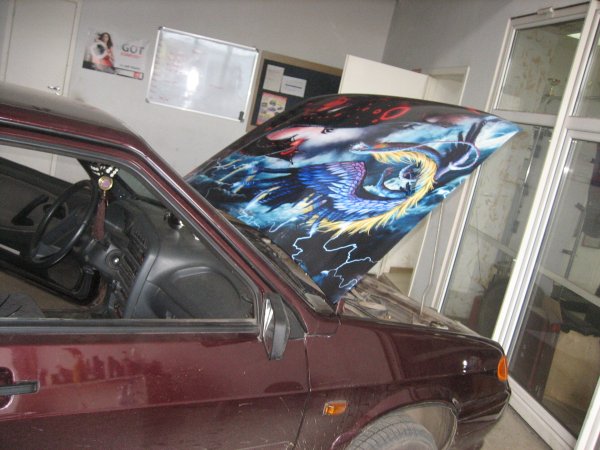 Прозрачный капот на ВАЗ 2112