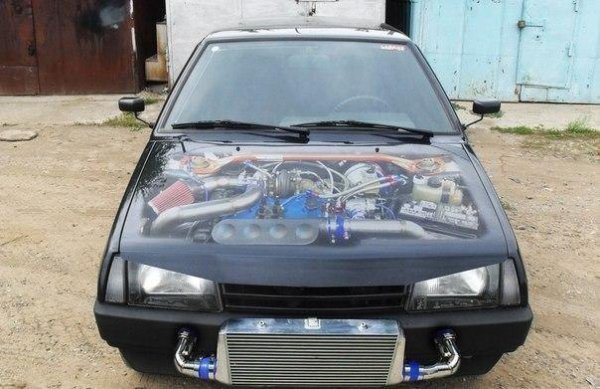 ВАЗ 2114 наклейка 2114 Прайд