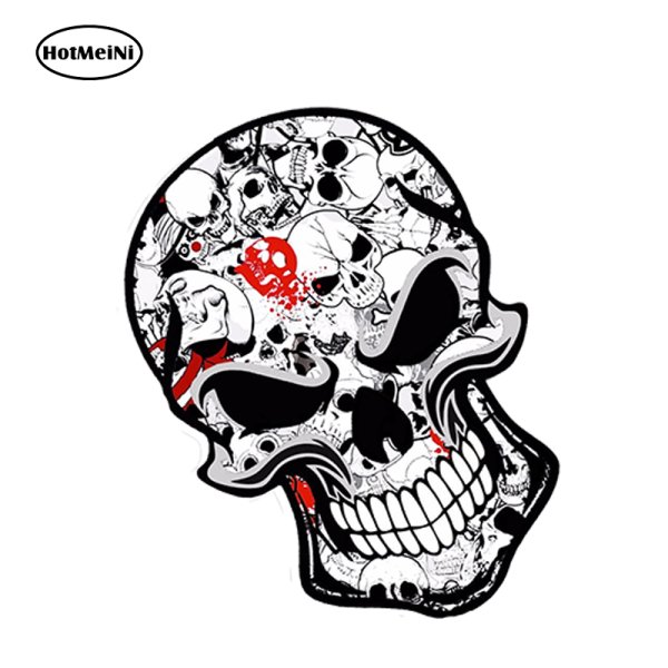 Череп наклейка