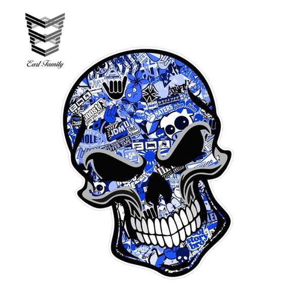 Крутые наклейки череп