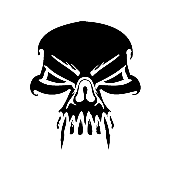 Наклейки черепов