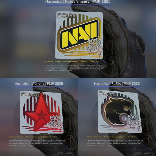 Наклейка Navi PMP 2020