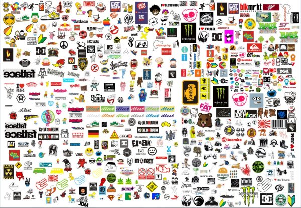 Скопировать наклейки