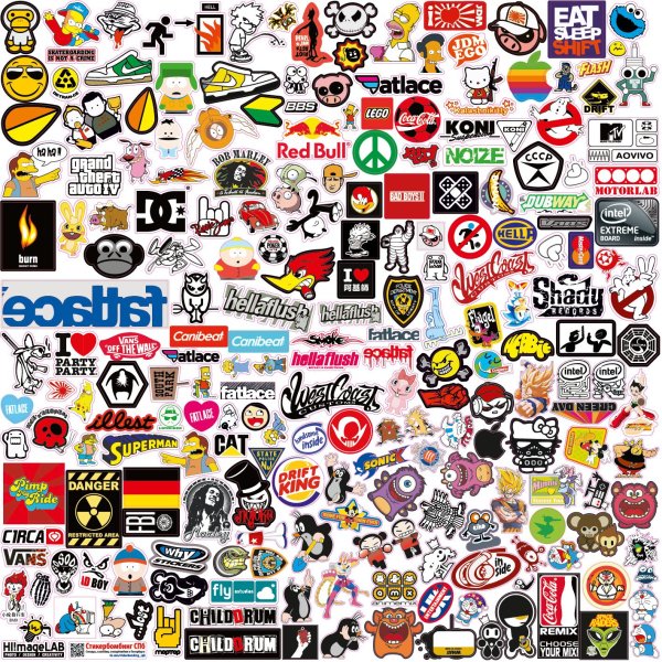 Наклейки стикербомбинг
