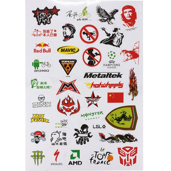 Велосипеды (с наклейками)