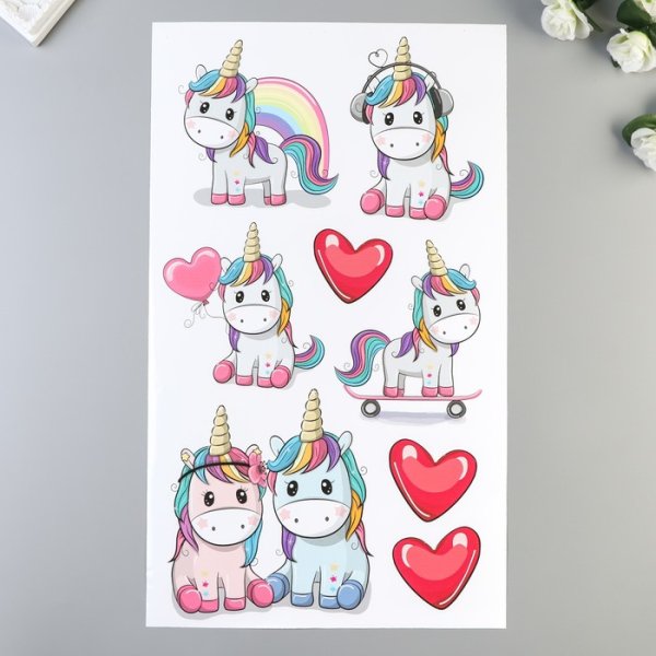 Стикеры "Единорог"