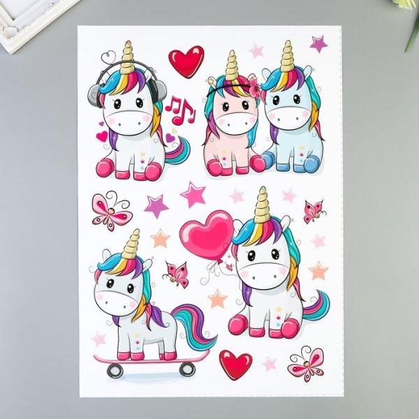 Наклейка Единорог