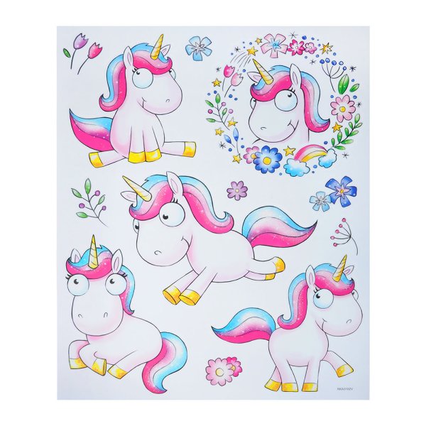 Наклейка Единорог