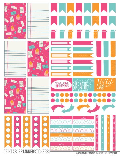 Планер Стикерс