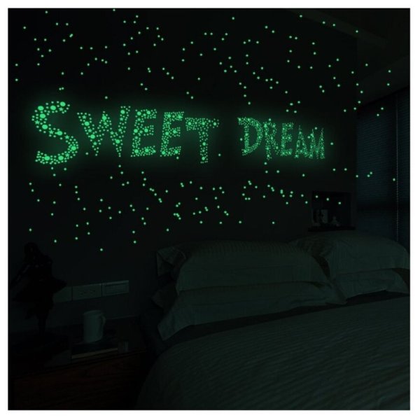 Наклейки светящиеся в темноте