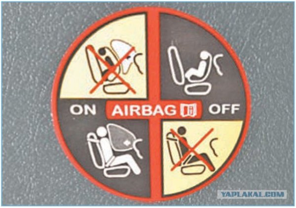 Знак подушки безопасности