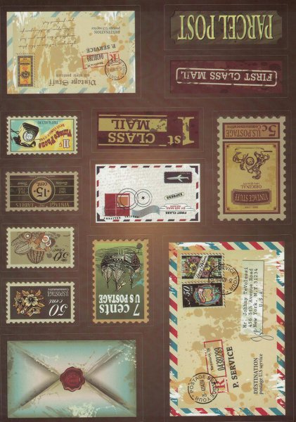 Этикетка на конверт